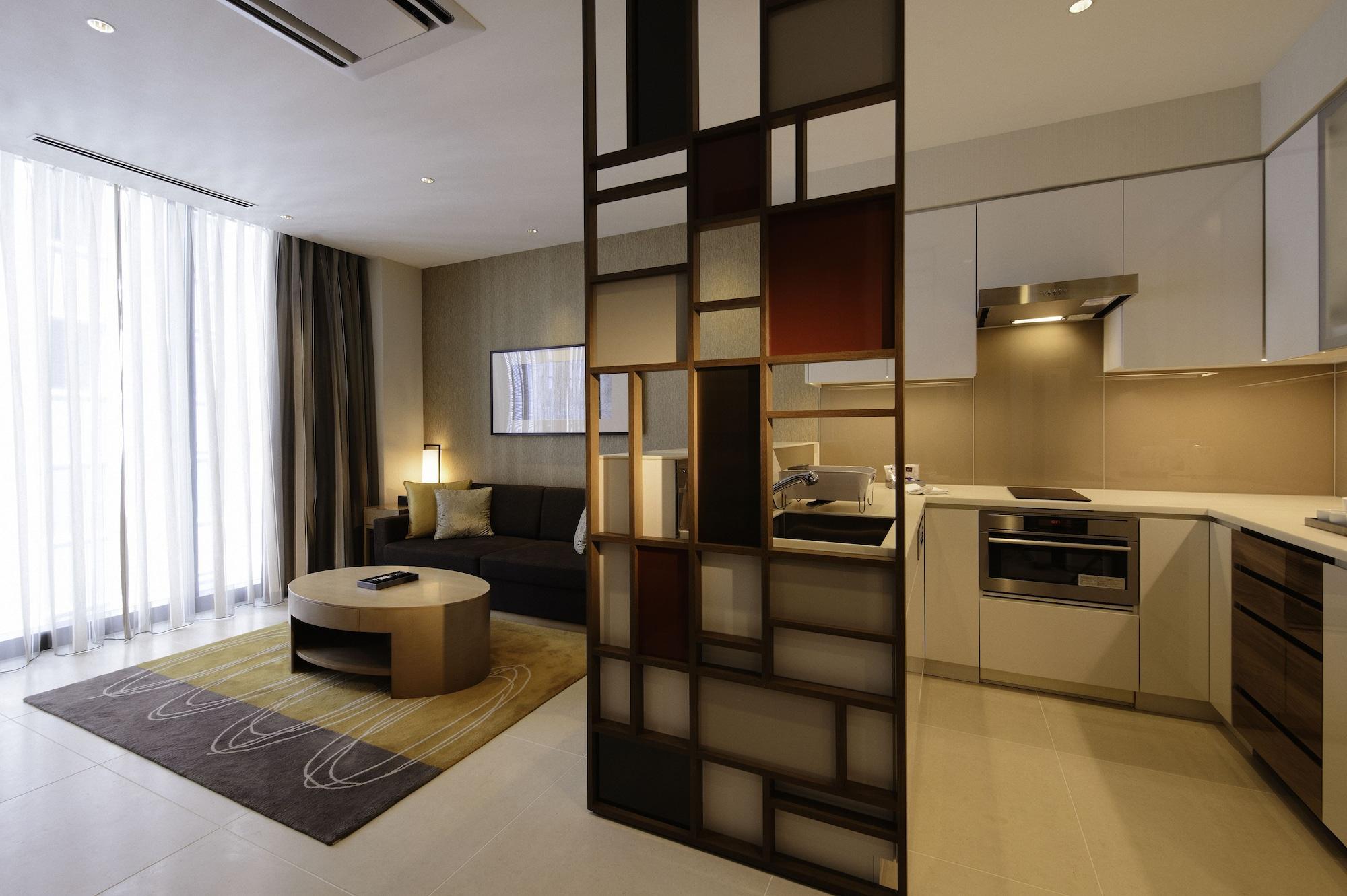 Oakwood Premier Tokyo Hotel Exterior photo A modern Japanese apartment