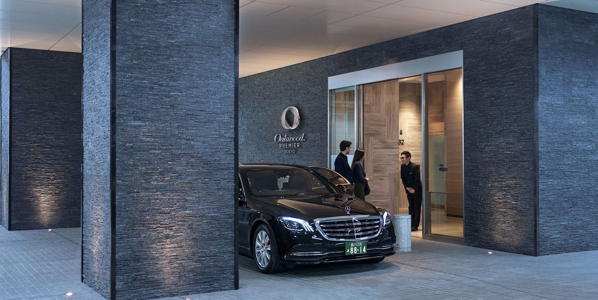 Oakwood Premier Tokyo Hotel Exterior photo Entrance